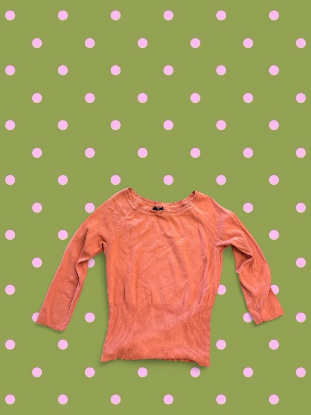 The Limited Coral Long Sleeve Girls' Top